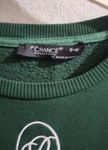 s Beden yeşil Renk Sweatshirt 