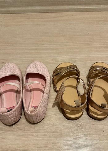 Kız Çocuk Pembe Tokalı Terlik - Görsel 2