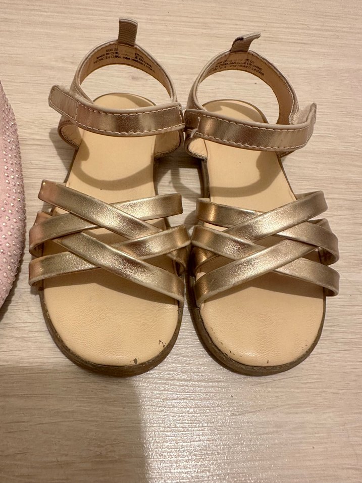 Kız Çocuk Pembe Tokalı Terlik - Görsel 5