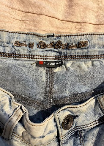 StreetOne Kadın Denim Mini Şort - Görsel 5