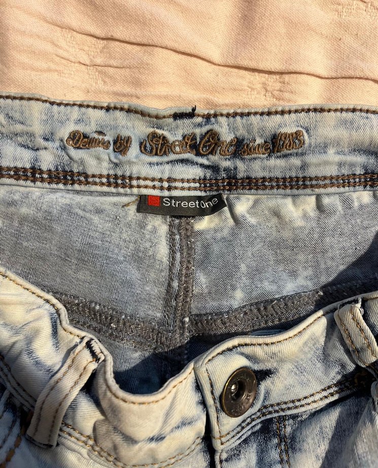 StreetOne Kadın Denim Mini Şort - Görsel 5