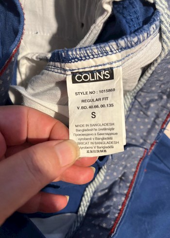 Colşns Mavi Erkek Denim Şort - Rahat Kesim - Görsel 4