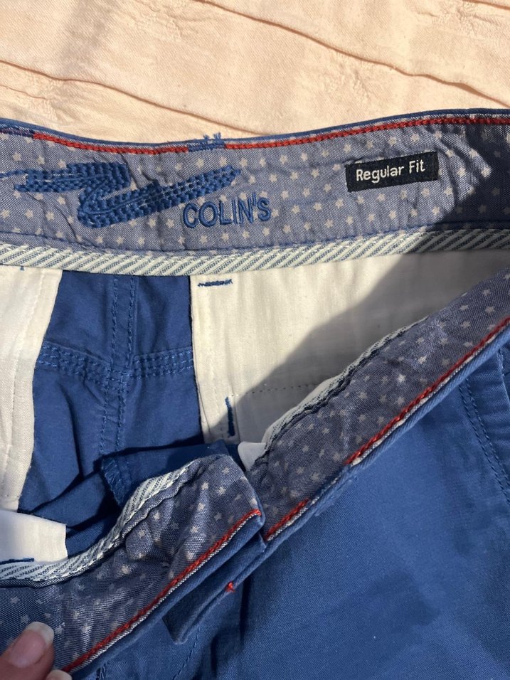 Colşns Mavi Erkek Denim Şort - Rahat Kesim - Görsel 3