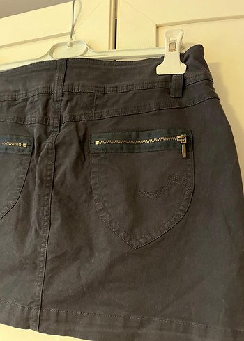 Mango Mini Denim Etek - Görsel 5