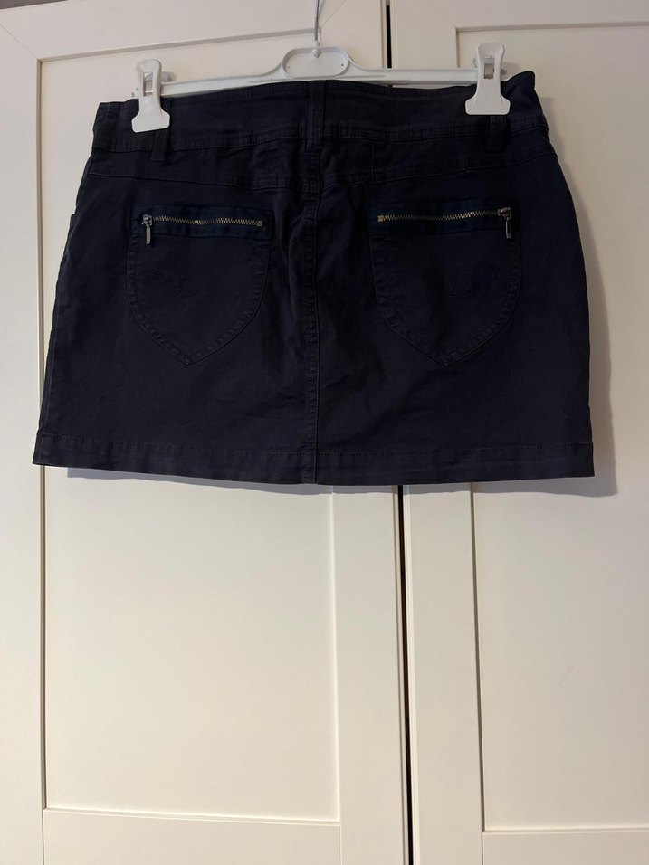 Mango Mini Denim Etek - Görsel 2