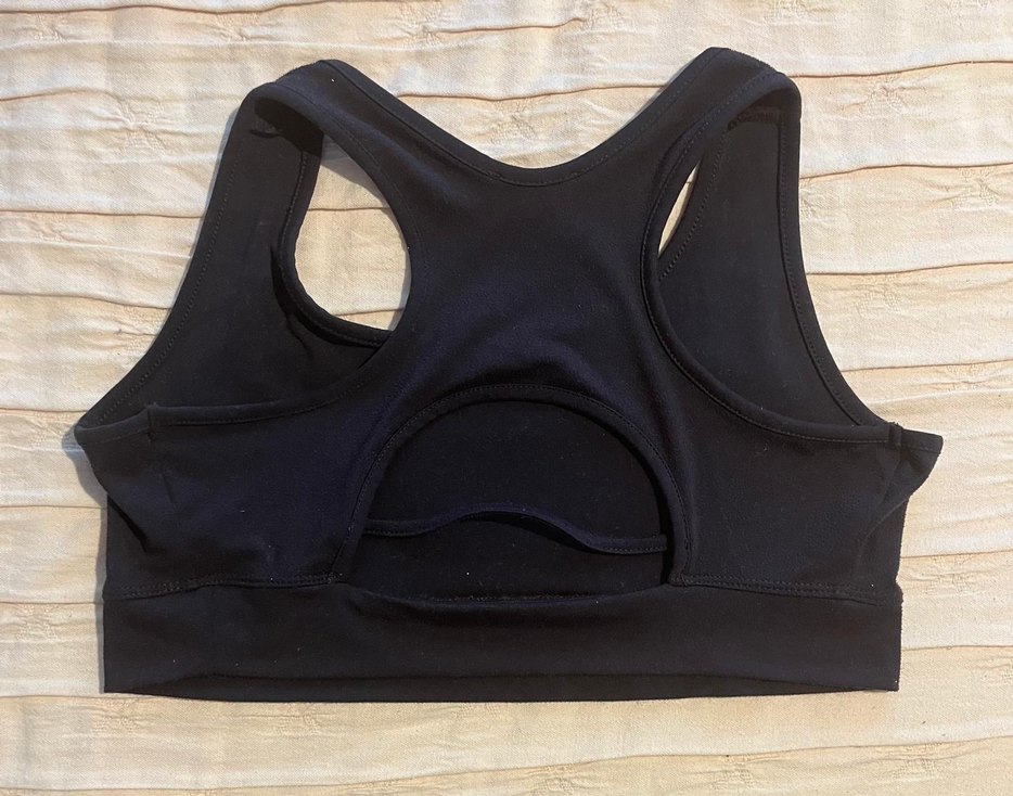 Siyah Sporcu Sütyeni - Görsel 3