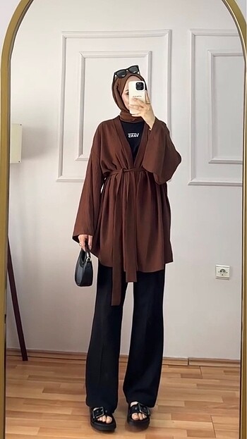 Kuşaklı kimono