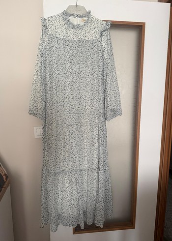 Tesettür pileli elbise - Görsel 3