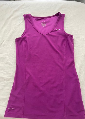 Nike V Yaka Mor Dri-Fit Spor Elbise - Görsel 2