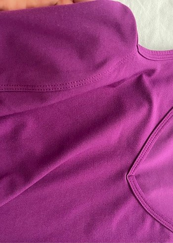 Nike V Yaka Mor Dri-Fit Spor Elbise - Görsel 4