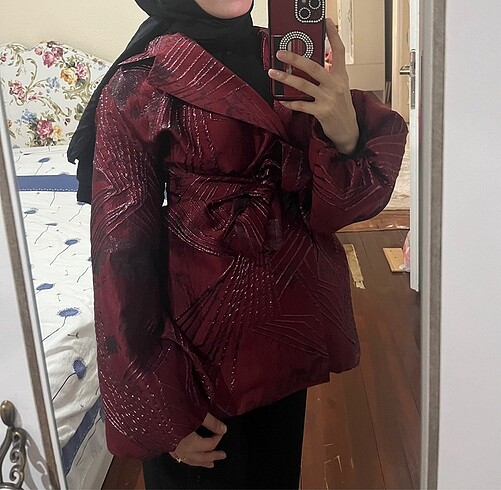 Bordo ceket