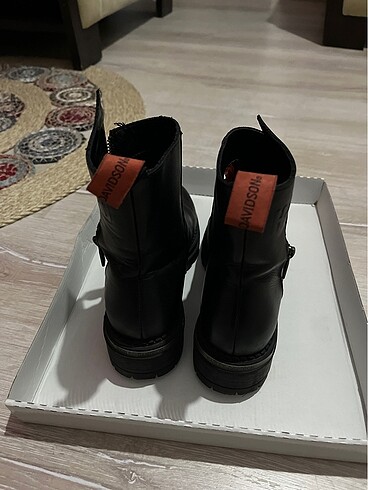 38 Beden Harley Davidson Hakiki Deri Boy