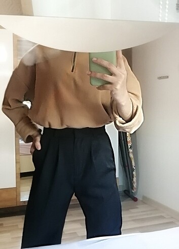 Yüksek bel pantolon 