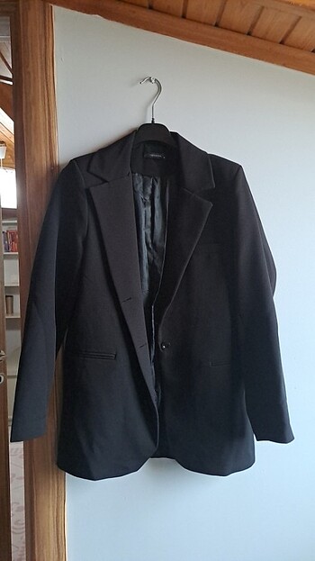 Siyah blazer ceket