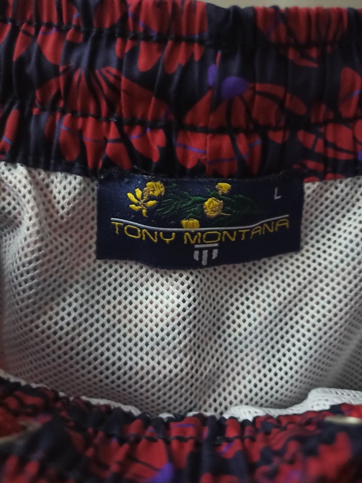 Düğmeli Kırmızı Bağcıklı Erkek Mini Mayo - Görsel 3