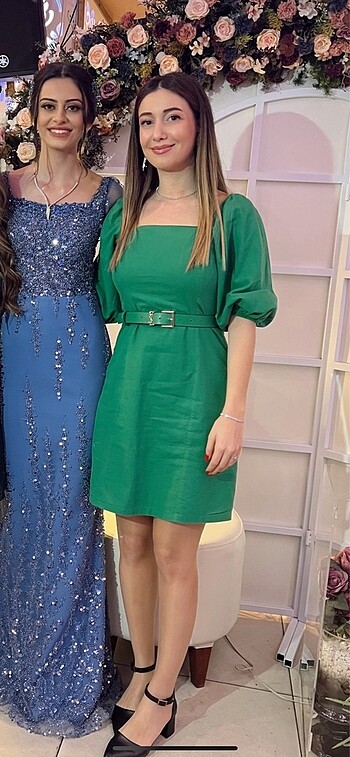 2 kere giyildi temiz elbise