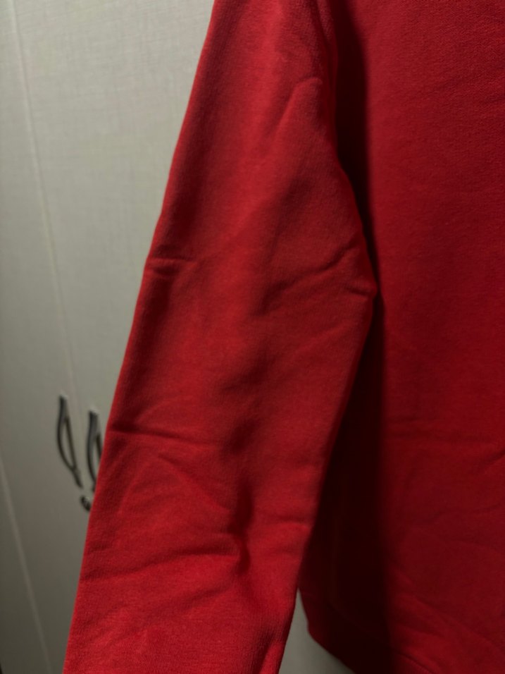 Kırmızı Oversize LOFT Sweatshirt - Görsel 2