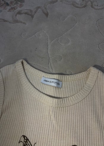 Nakışlı Bej Kadın Triko Atlet - Görsel 2