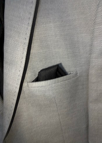 Gri Regular Fit Erkek Takım Elbise - Görsel 3