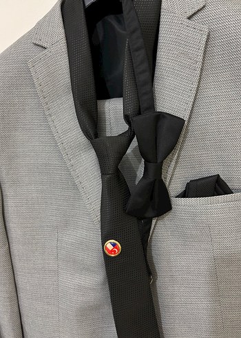 Gri Regular Fit Erkek Takım Elbise - Görsel 2