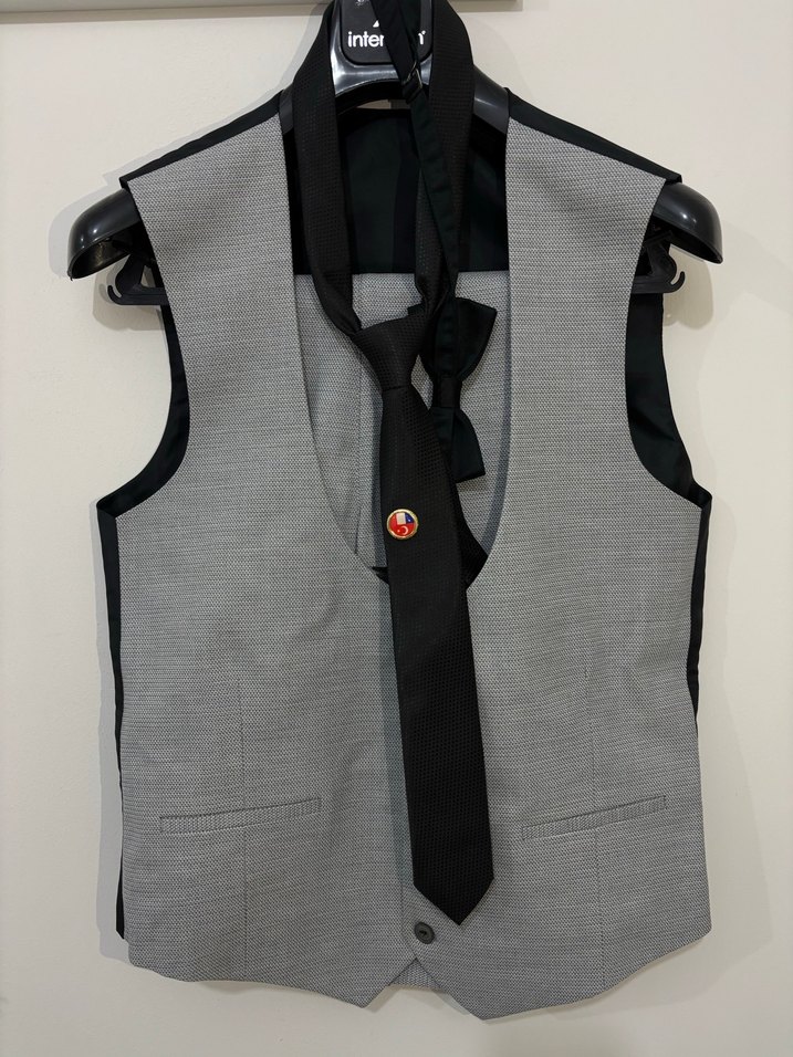 Gri Regular Fit Erkek Takım Elbise - Görsel 4