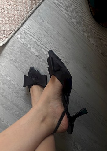 Zara Stiletto Topuklu Kadın Ayakkabı - Görsel 6