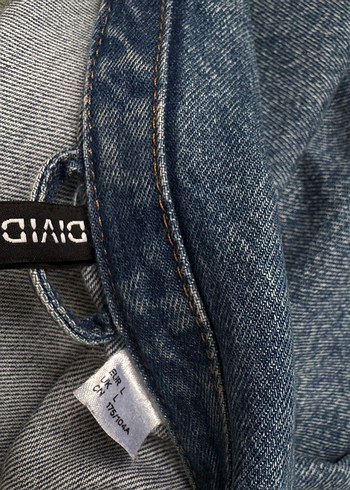 l Beden H&M (hm) KOT DENİM CEKET