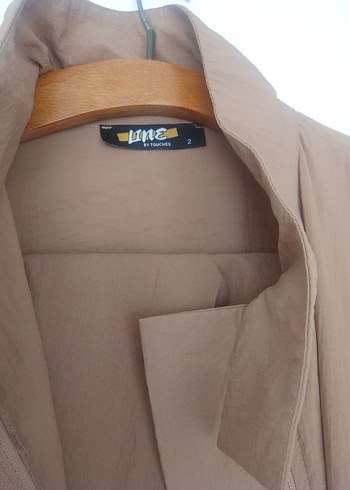 Bej Uzun Bol Keten Etek takım - Görsel 6