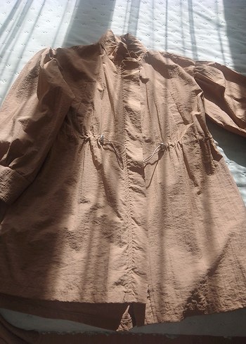 Bej Uzun Bol Keten Etek takım - Görsel 3