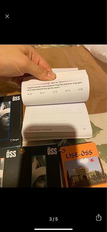  Beden Lise ÖSS hap bilgi kitapları toplu satış