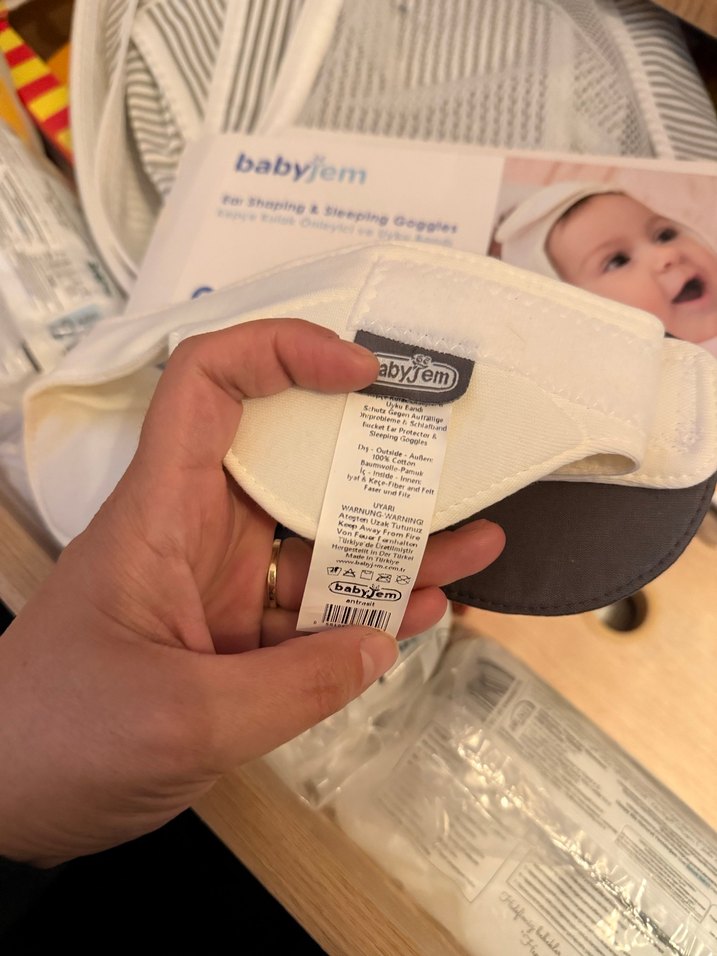 babyjem Kepçe Kulak Önleyici ve Uyku Bandı - Görsel 3