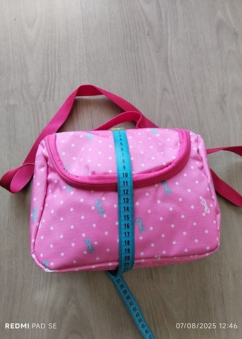 Pembe Puantiyeli Termo Beslenme Çantası - Görsel 4