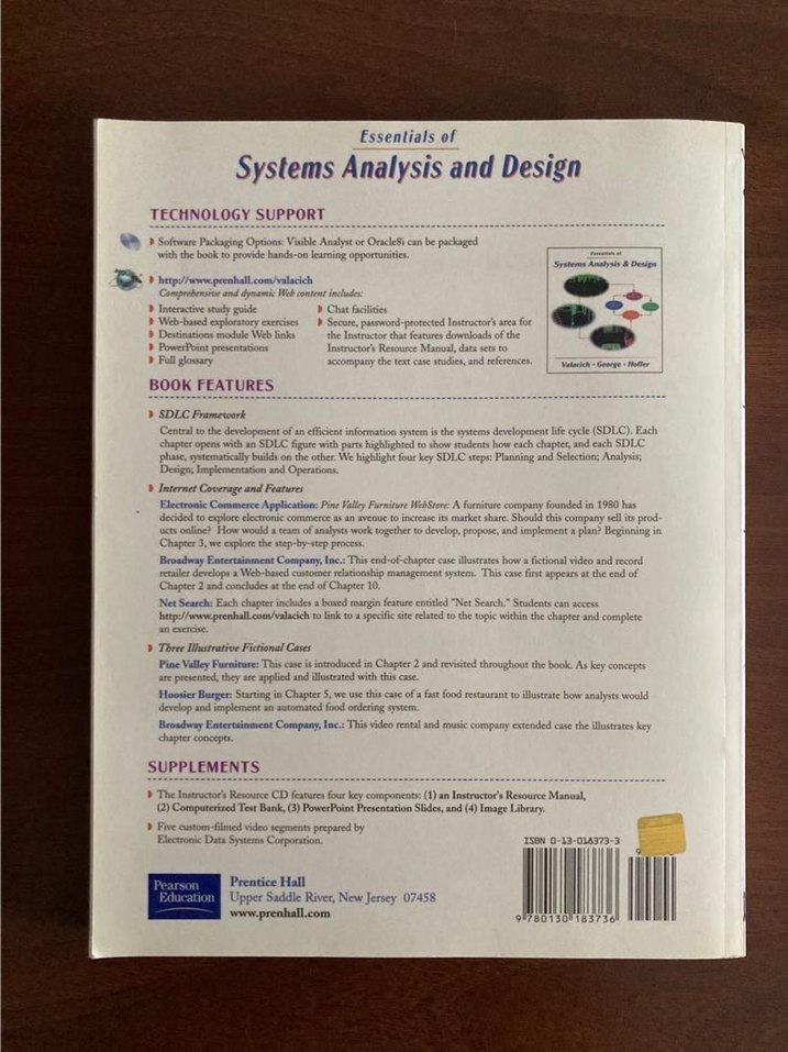 Essentials of Systems Analysis & Design Kitabı - Görsel 3