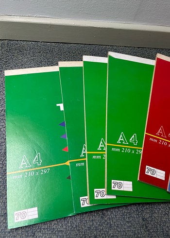 Blasetti Team A4 Defterler 210x297 mm - Görsel 2