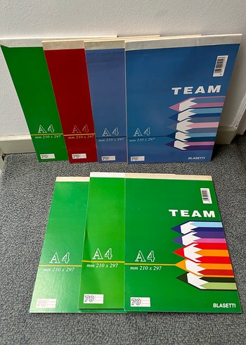 Blasetti Team A4 Defterler 210x297 mm - Görsel 5