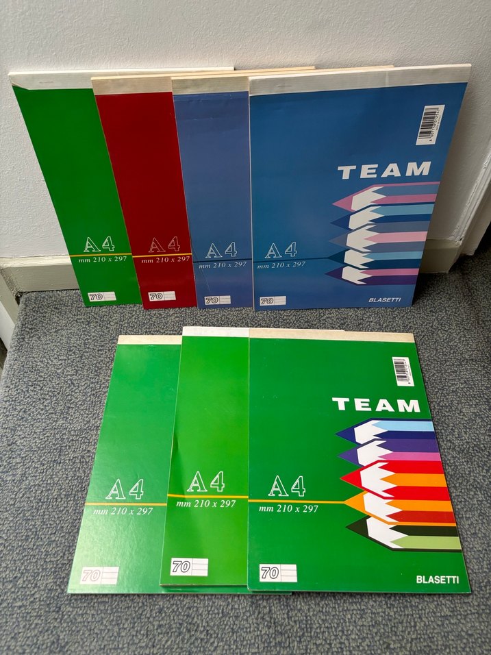 Blasetti Team A4 Defterler 210x297 mm - Görsel 5