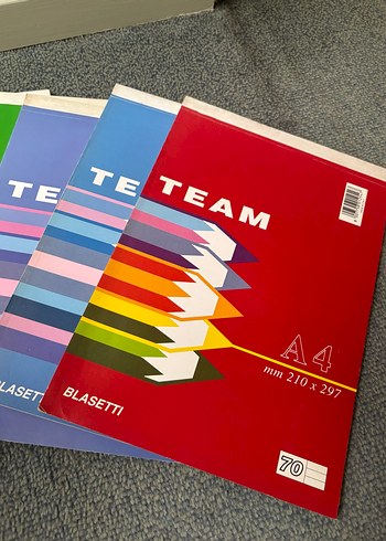 Blasetti Team A4 Defterler 210x297 mm - Görsel 4