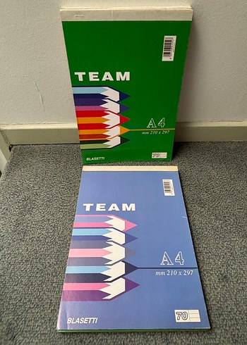 Blasetti Team A4 Defterler 210x297 mm - Görsel 7