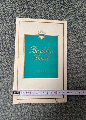 Basildon Bond Azure Writing Pad - Görsel 4