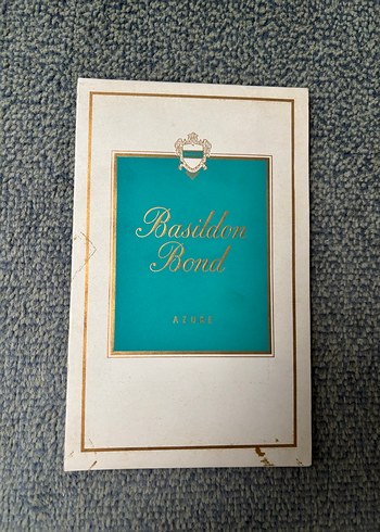 Basildon Bond Azure Writing Pad - Görsel 2