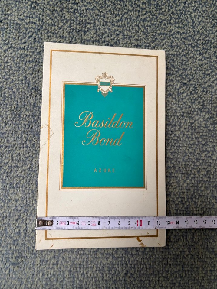 Basildon Bond Azure Writing Pad - Görsel 4