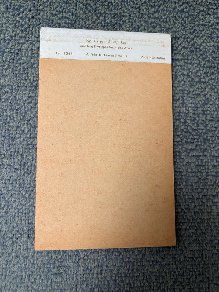 Basildon Bond Azure Writing Pad - Görsel 5