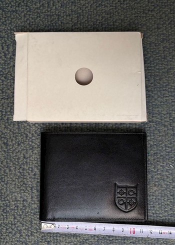 Klasik erkek deri siyah cüzdan - Görsel 5