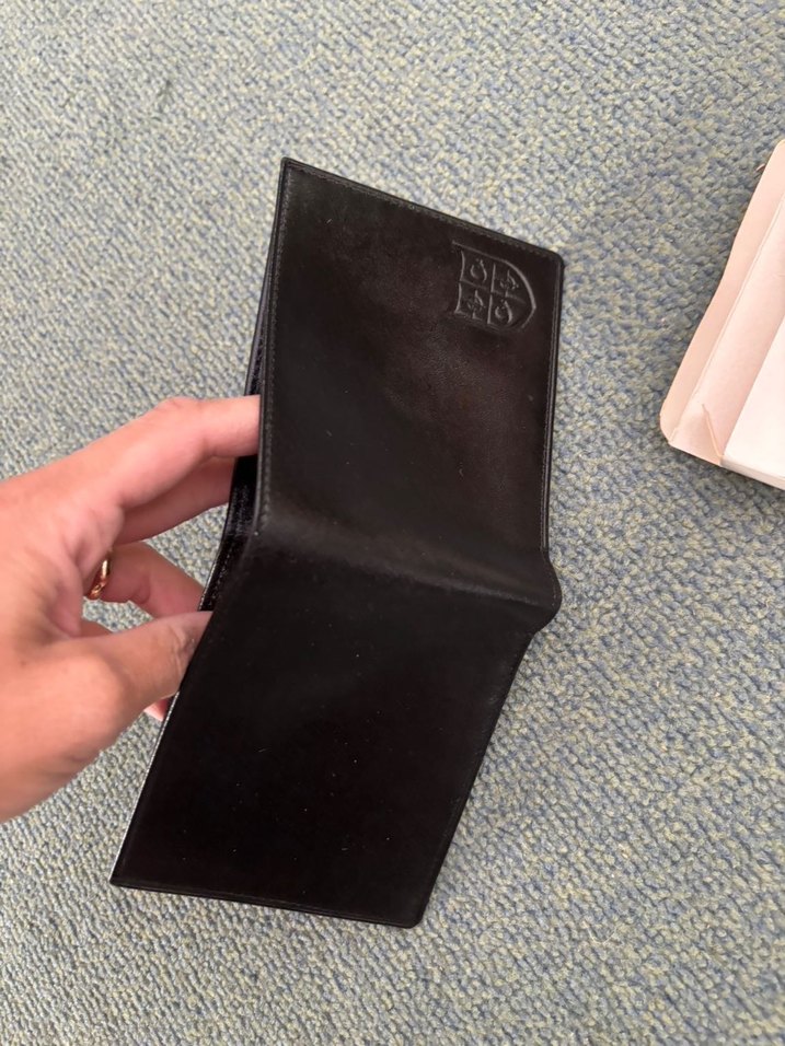 Klasik erkek deri siyah cüzdan - Görsel 4