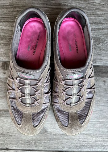 Gri Kadın Skechers Spor Ayakkabı - Görsel 2