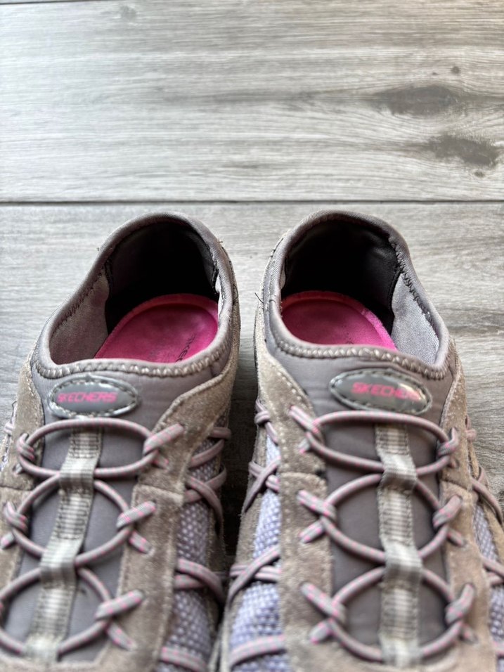 Gri Kadın Skechers Spor Ayakkabı - Görsel 4