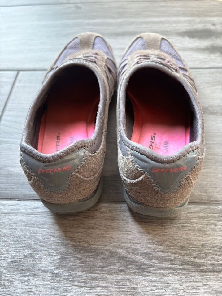 Gri Kadın Skechers Spor Ayakkabı - Görsel 3