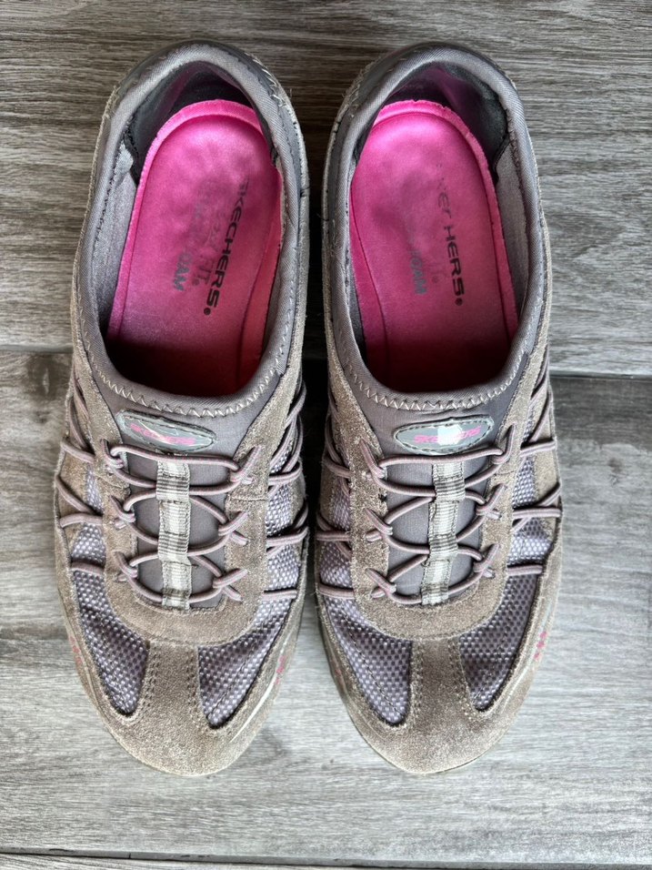 Gri Kadın Skechers Spor Ayakkabı - Görsel 2