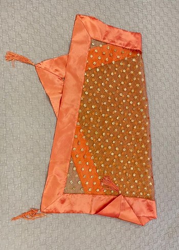 Turuncu Dekoratif örtü - Görsel 6