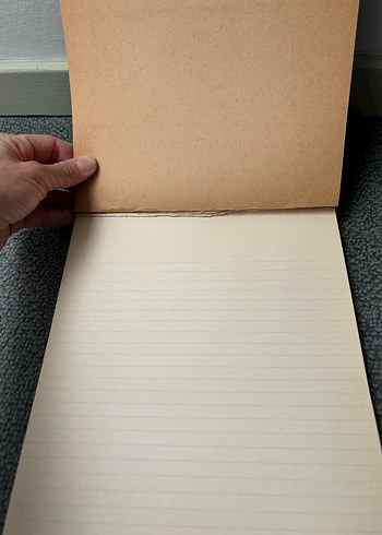 Çizgili Bloknot - Görsel 6